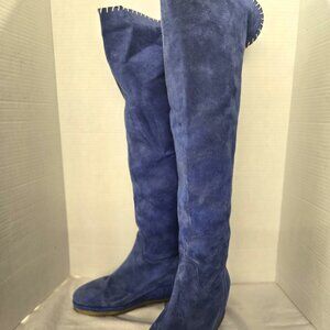 ❤ gorgeous Michelle Negri over the knee whiplash boots *approx size 8